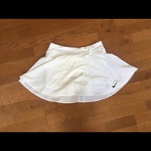 White Tennis Skirt!